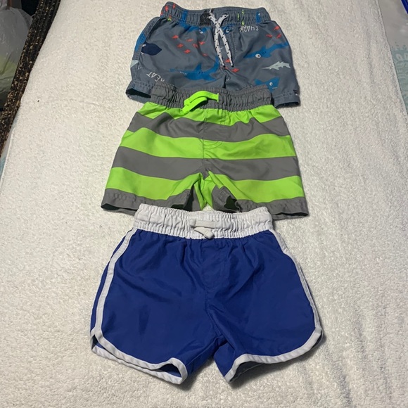 Cat & Jack Other - Bundle of 3 Cat & Jack/Carter’s Boys Swim Trunks, 18M